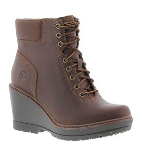 Timberland Kellis Ankle Wedge Boot size 8.5